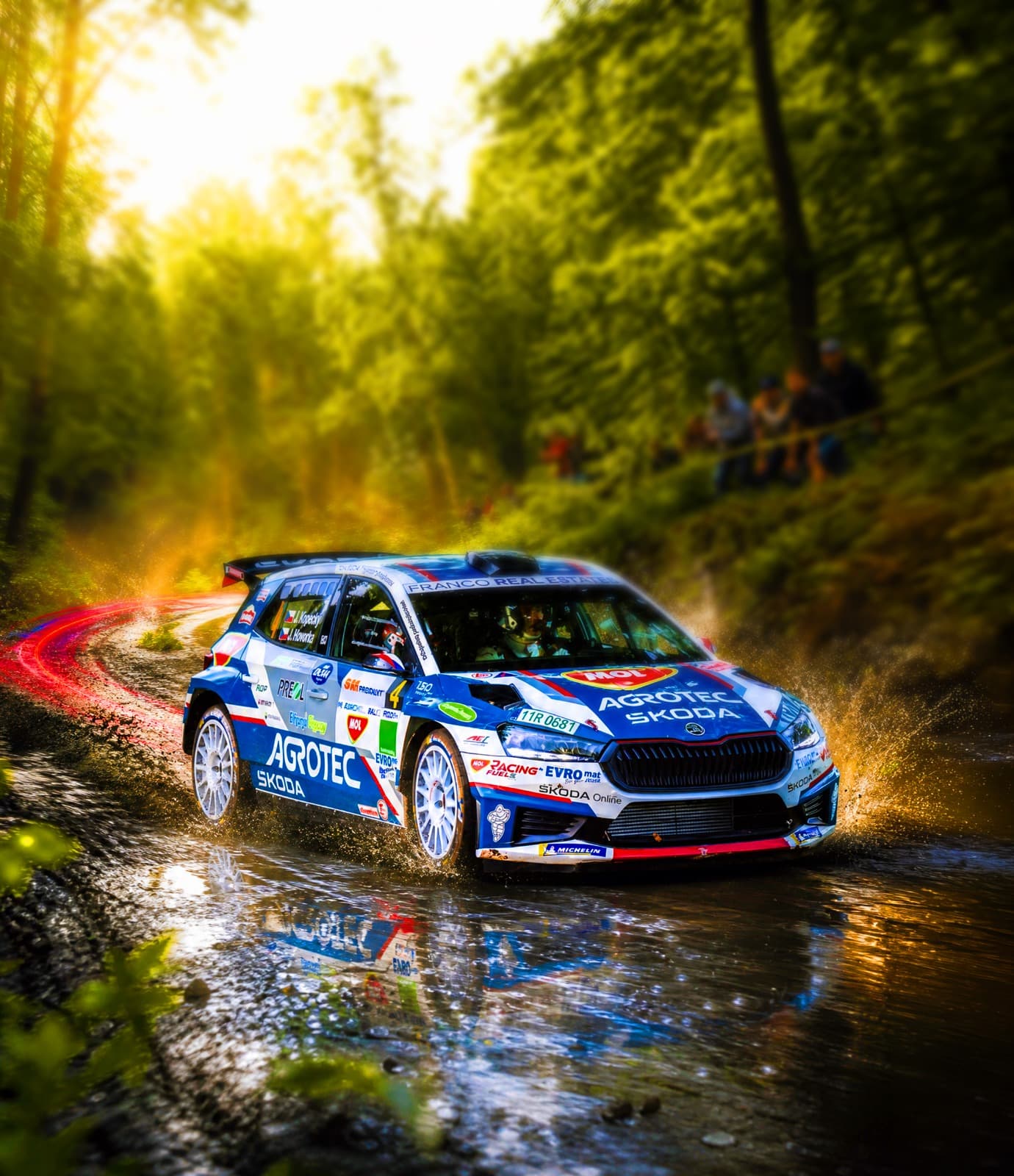 Rallye Český Krumlov — výkon, rychlost, přesnost.